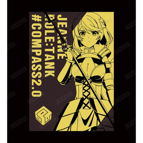 『#コンパス2.0 戦闘摂理解析システム』ジャンヌ バックプリントパーカーユニセックス